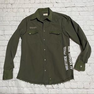 Vintage Denim Jack and Jones Harlem Utility Shirt